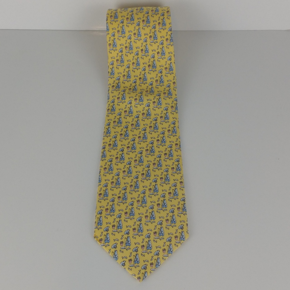 Vineyard Vines Martha's Vineyard tie Ice Fishing